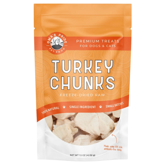 Turkey Chunk Freeze-Dried Treat
