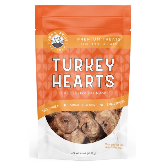 Turkey Heart Freeze-Dried Treat