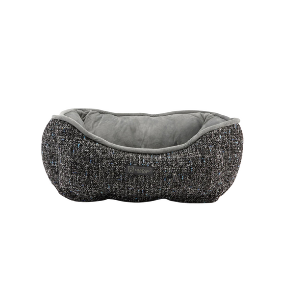 Pet Gear Signature Collection Reversible Two-Toned Dog and Cat Bed, Grey