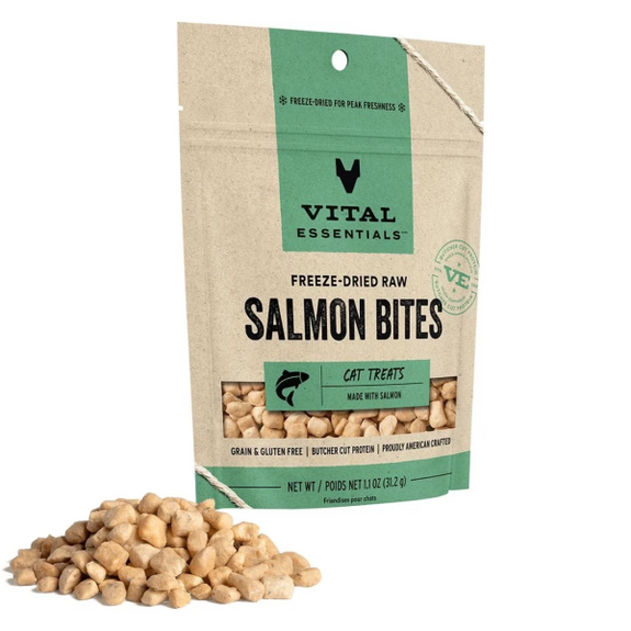 Vital Cat Wild Alaskan Salmon Freeze-Dried Grain-Free Cat Treats