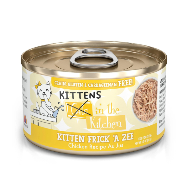 Cats in the Kitchen Frick 'A Zee Chicken Recipe Au Jus Grain-Free Wet Canned Kitten Food
