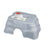 Durable Den Plastic Reptile Hideout Grey