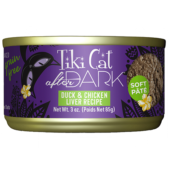After Dark Pate Duck & Chicken Liver Recipe Grain-Free Canned Cat Food