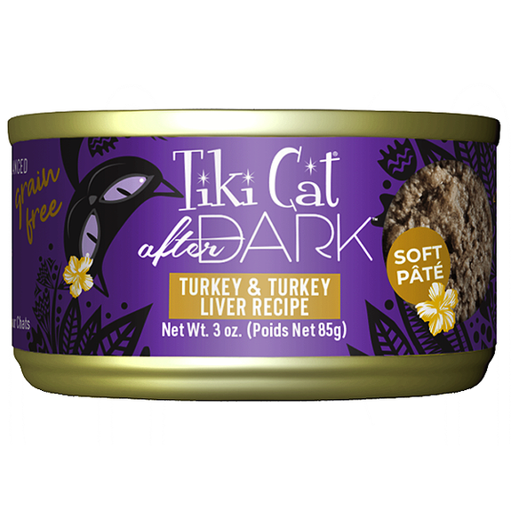 After Dark Pate Turkey & Turkey Liver Recipe Grain-Free Canned Cat Food