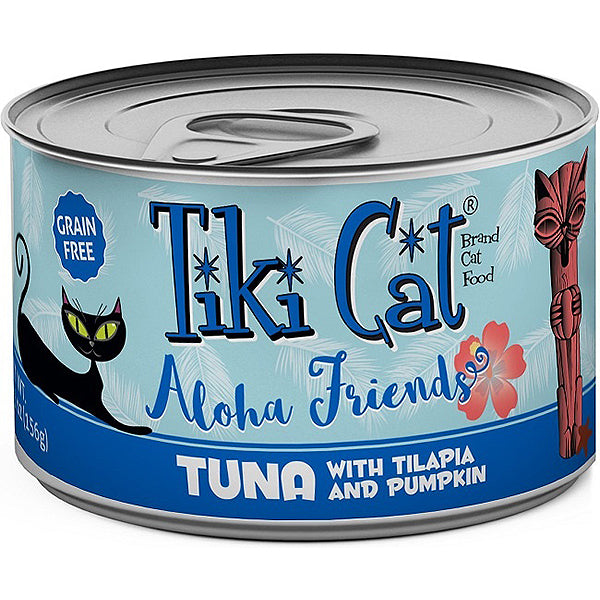 Aloha Friends Tuna with Tilapia and Pumpkin Canned Cat Food