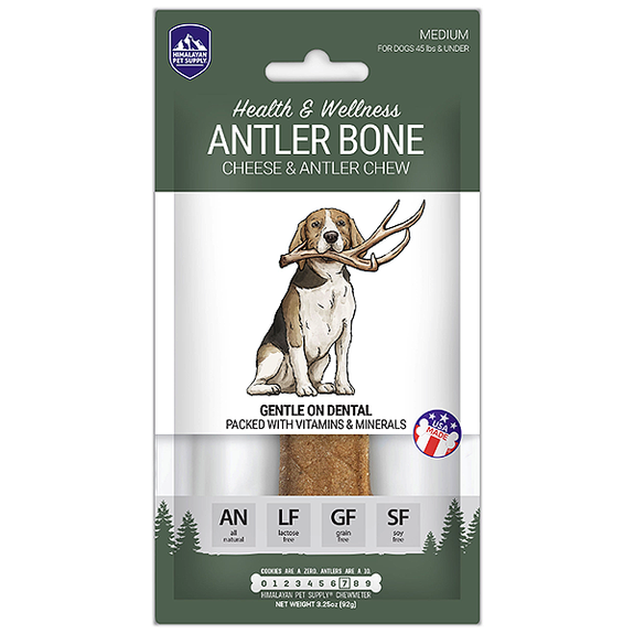 Antler Bone Cheese & Antler Grain-Free Dog Chew