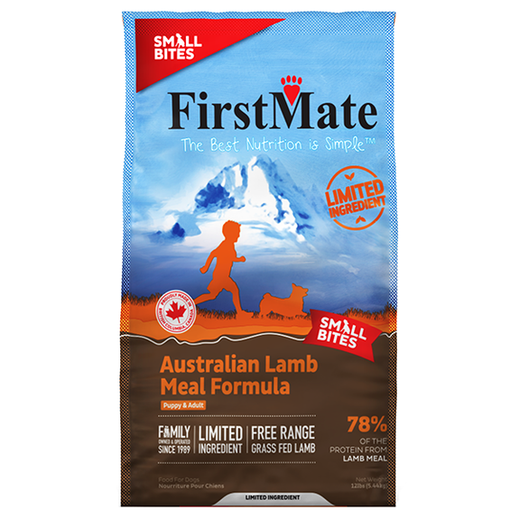 Small Bites Australian Lamb Meal Formula Limited Ingredient Diet Grain-Free Dry Dog Food