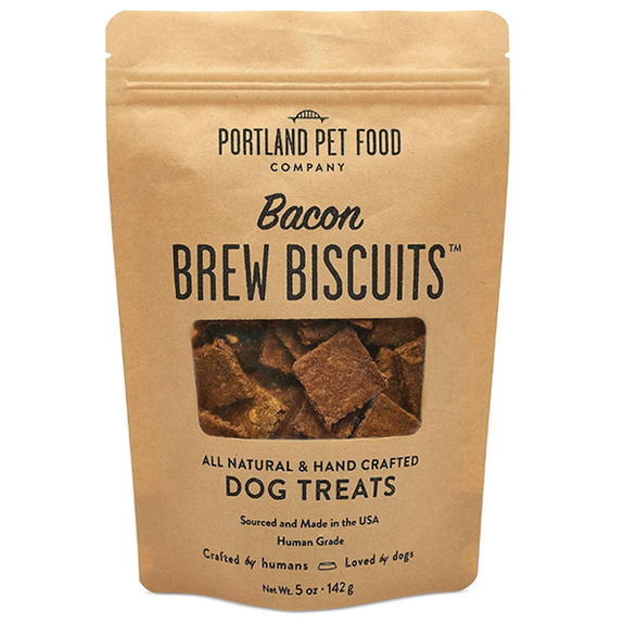 Bacon Brew Biscuits Hand Crafted Crunchy Dog Treats