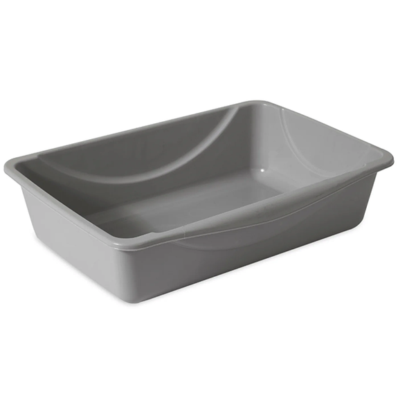 Basic Rectangular Open Top Cat Litter Box