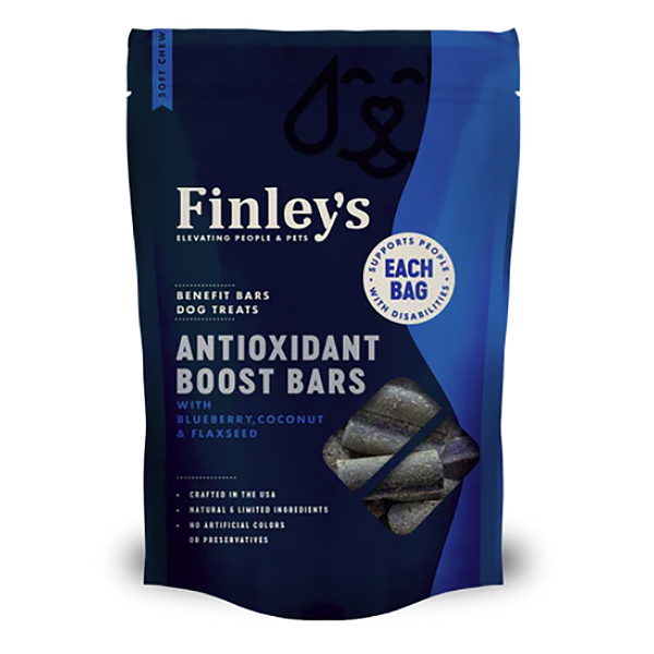 Benefit Bars Antioxidant Boost Blueberry, Coconut & Flaxseed Soft Dog Treats