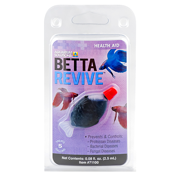 Aquarium Solutions Betta Revive Health Aid Disease Treatment Aquarium Fish Liquid Drops
