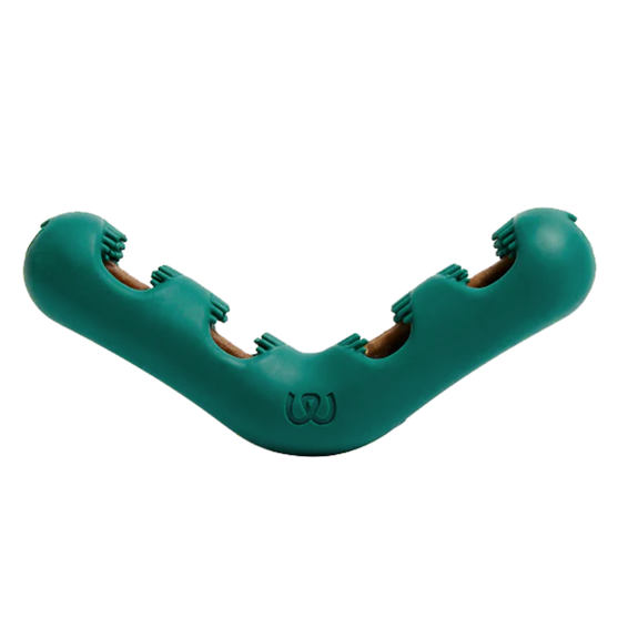 The Bite n' Brush Treat Dispensing Dental Dog Chew Toy