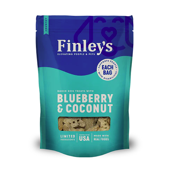 Oven Baked Blueberry Coconut Biscuits Crunchy Dog Treats