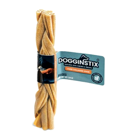 Braided Lamb Collagen Grain-Free Chew for Dogs