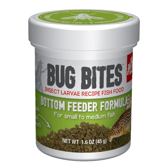 Bug Bites Insect Larvae Recipe Aquarium Bottom Feeder Pelleted Fish Food