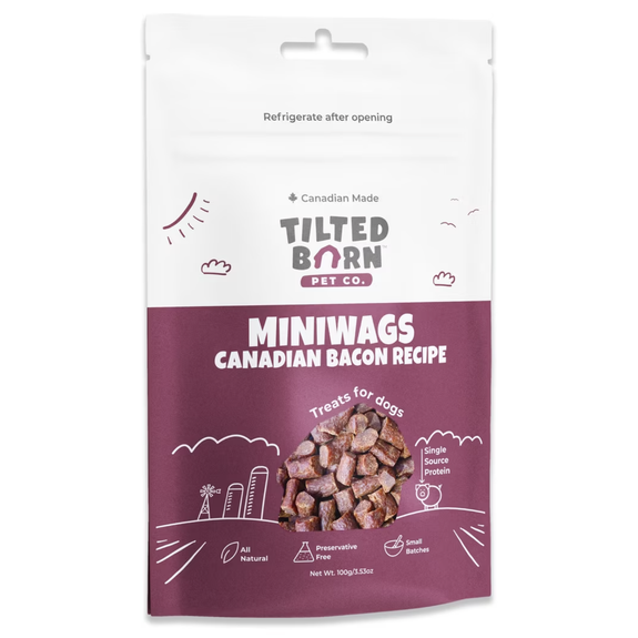 Canadian Bacon Miniwags Soft Chewy Treat Bites for Dogs