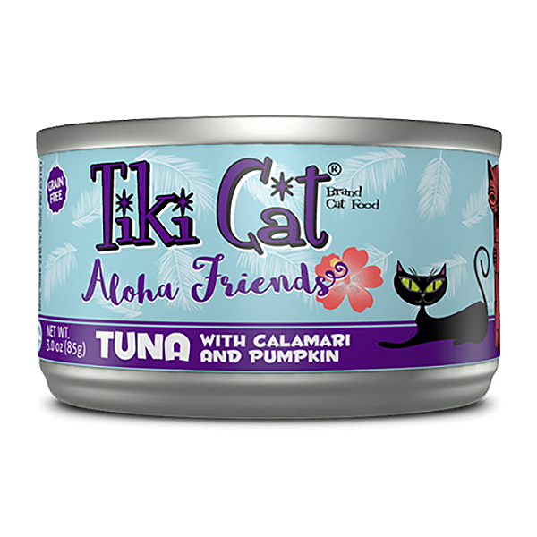 Aloha Friends Grain-Free Tuna with Calamari and Pumpkin Canned Cat Food