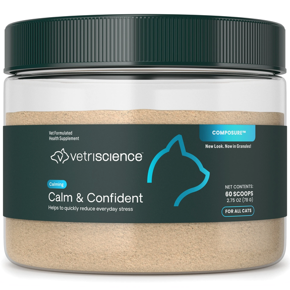 Calm & Confident Calming Powder Supplement for Cats