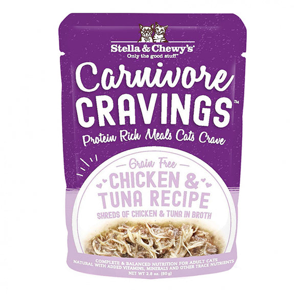 Carnivore Cravings Chicken & Tuna Recipe Wet Cat Food