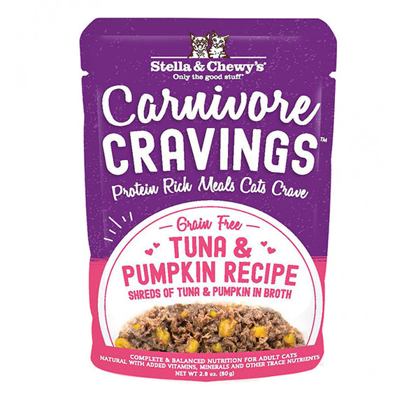 Carnivore Cravings Tuna & Pumpkin Recipe Wet Cat Food