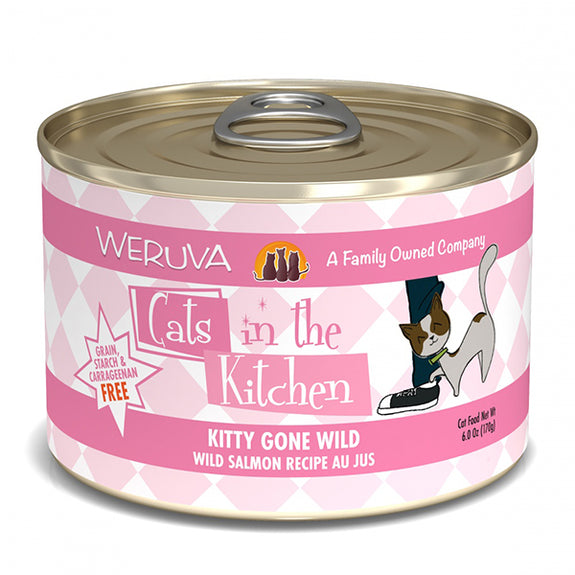 Cats in the Kitchen Kitty Gone Wild Canned Grain-Free Cat Food
