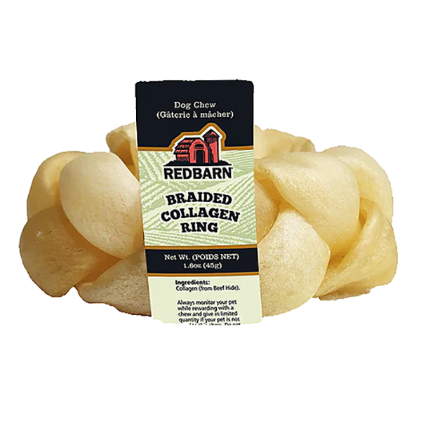 Collagen Braided Ring Dog Chew