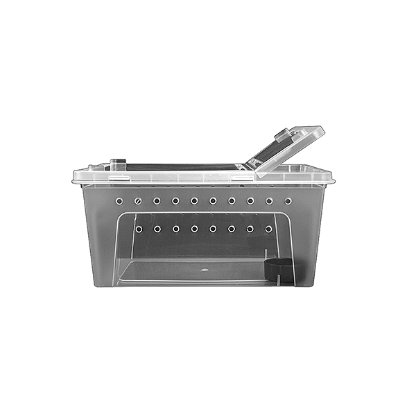 Clear Plastic Keeper Container for Live Animal Transport
