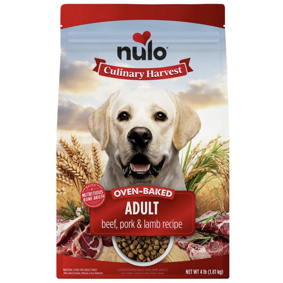 Culinary Harvest Oven Baked Beef Pork and Lamb Grain-Friendly Dry Dog Food