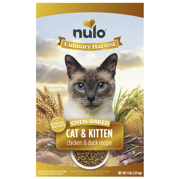Culinary Harvest Baked Chicken and Duck Grain-Friendly Dry Cat Food
