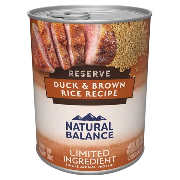 Limited Ingredient Diet Duck & Brown Rice Formula Wet Canned Dog Food