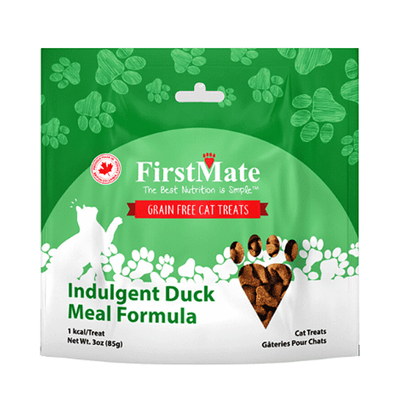 Indulgent Duck Meal Formula Limited Ingredient Grain-Free Crunchy Cat Treats