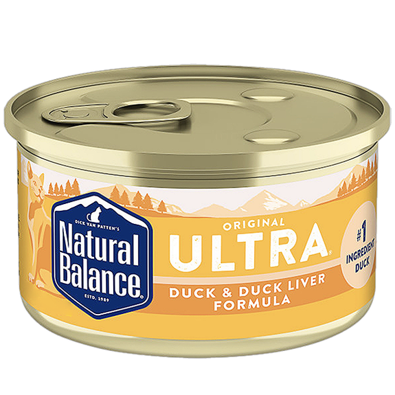 Original Ultra Duck & Duck Liver Formula Grain-Free Wet Canned Cat Food