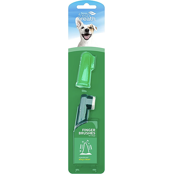 Fresh Breath Dental Finger Tooth Brush for Dogs