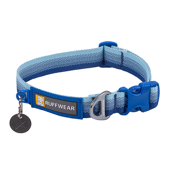 Front Range Soft & Durable Everyday Dog Collar Coastal Fade Blue