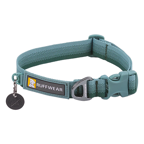 Front Range Soft & Durable Everyday Dog Collar River Rock Green