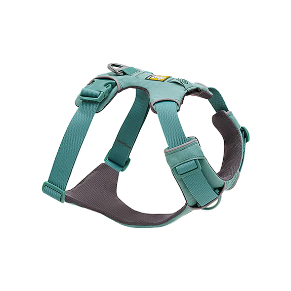 Front Range Padded Everyday Dog Harness River Rock Green