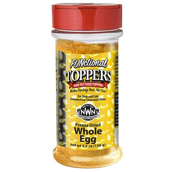 FUNctional Freeze-Dried Raw Toppers Whole Egg Sprinkle for Dogs & Cats