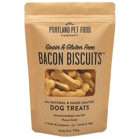 Bacon Biscuits Hand Crafted Crunchy Grain-Free Dog Treats