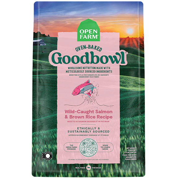 Goodbowl Wild-Caught Salmon & Brown Rice Recipe Dry Dog Food