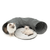 Vesper Tunnel with Sleeping Cushion Fabric Cat Hideout & Toy Navy Gray