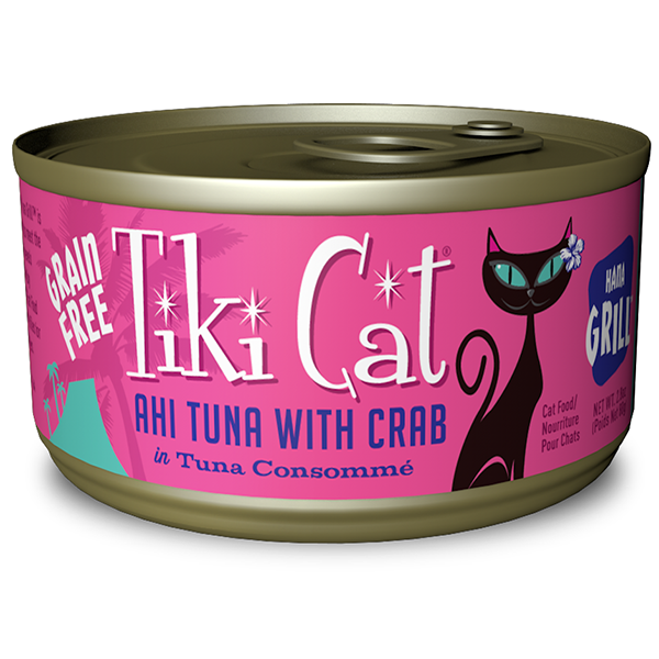 Hana Grill Grain-Free Ahi Tuna With Crab In Tuna Consomme Canned Cat Food