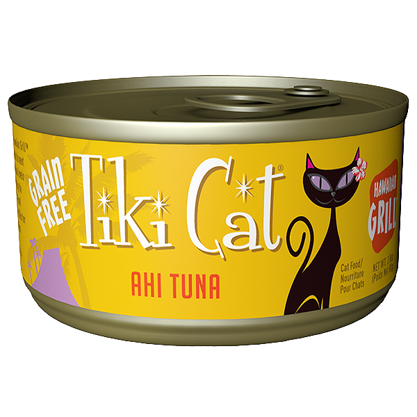 Hawaiian Grill Grain-Free Ahi Tuna Canned Cat Food