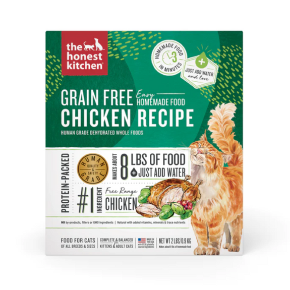 Dehydrated Grain-Free Chicken Cat Food