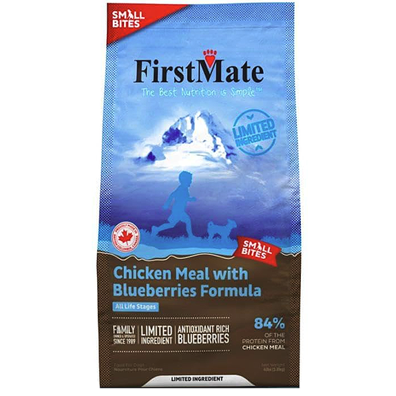 Small Bites Chicken Meal & Blueberries Formula Limited Ingredient Diet Grain-Free Dry Dog Food