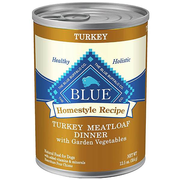 Homestyle Recipe Turkey Meatloaf Dinner Adult Wet Canned Dog Food