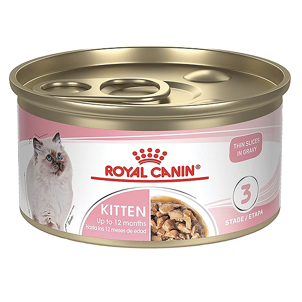 Feline Health Nutrition Kitten Instinctive Thin Slices in Gravy Canned Cat Food