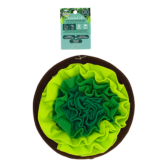 Enriched Life Lettuce Forage Mat Small Animal Enrichment Toy