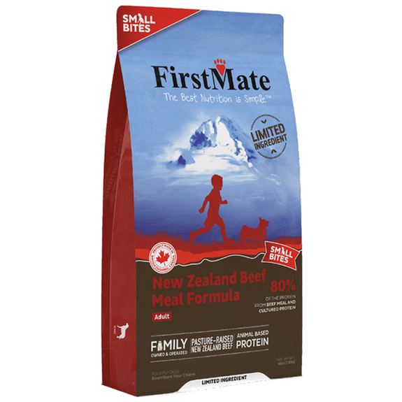 Small Bites New Zealand Beef Meal Formula Limited Ingredient Diet Grain-Free Dry Dog Food