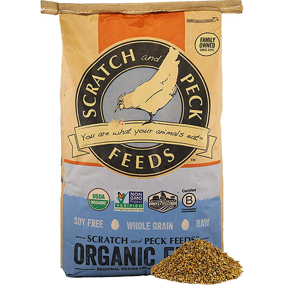 Naturally Free Organic Starter Feed for Farm Chicks & Ducklings