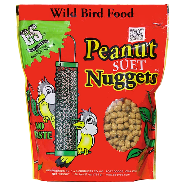 Peanut Suet Nuggets No Waste No Melt Wild Bird Food